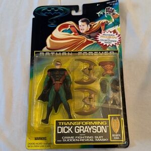 Batman Dick Grayson Transforming Figure - Green/Black/Red